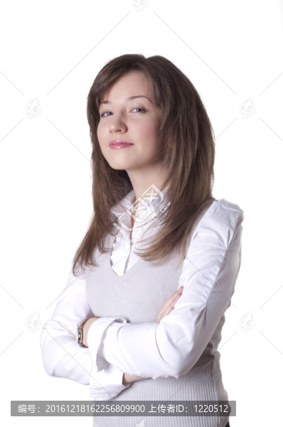 年輕商業(yè)女性肖像