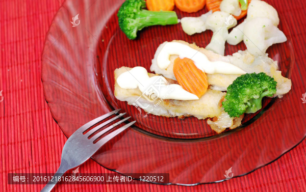 板與食物