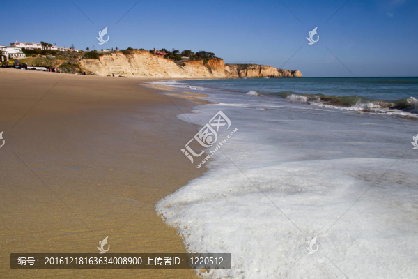 美麗的阿爾加維海灘
