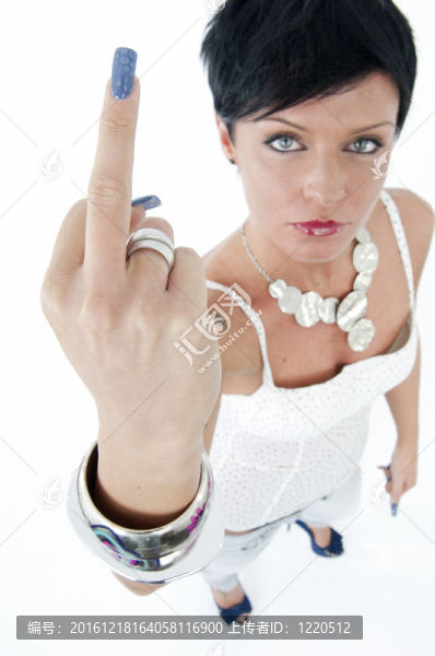 年輕的女人