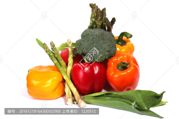 成熟的蔬菜