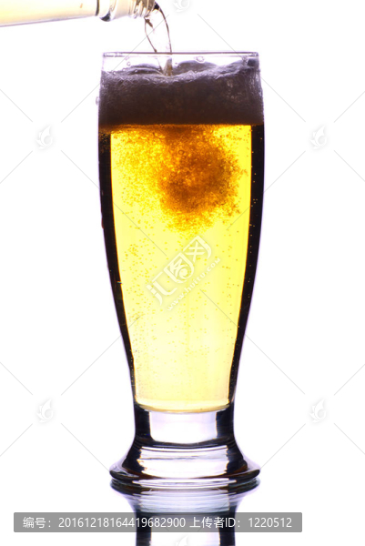 啤酒的水滴