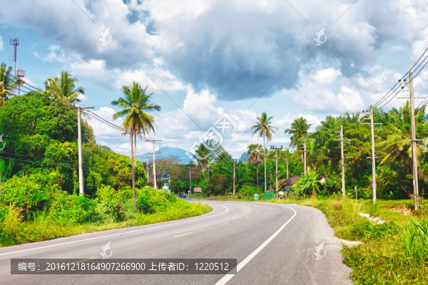 在泰國的公路