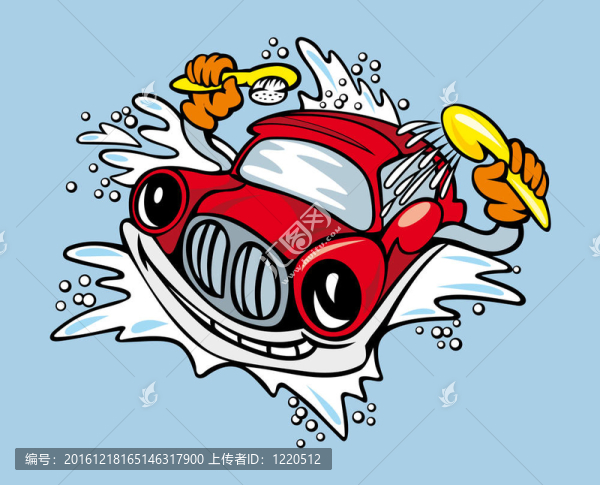 洗車(chē)和清洗用洗發(fā)水和海綿