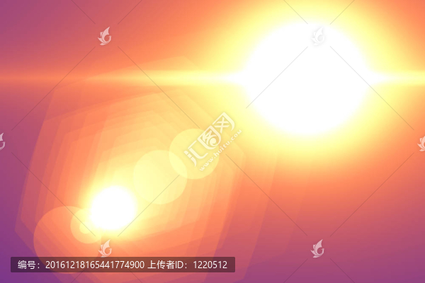 鏡頭光暈背景
