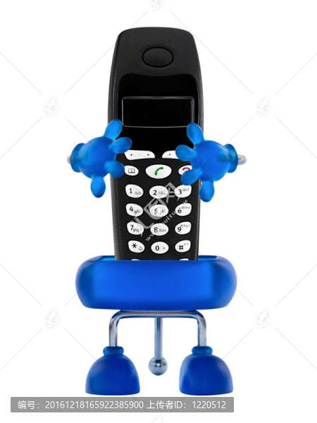 人與手機