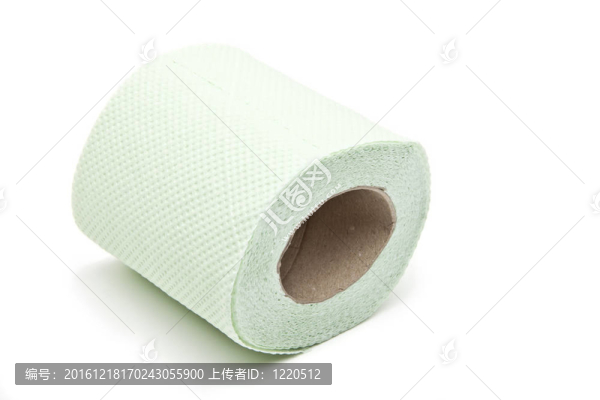 白色背景的簡易衛(wèi)生紙