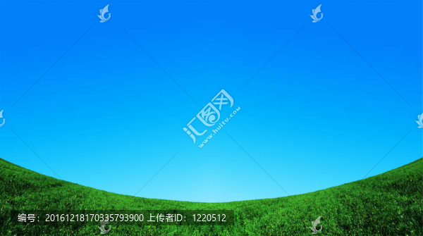 綠野藍天背景