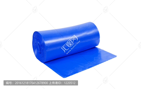 藍(lán)色垃圾袋卷