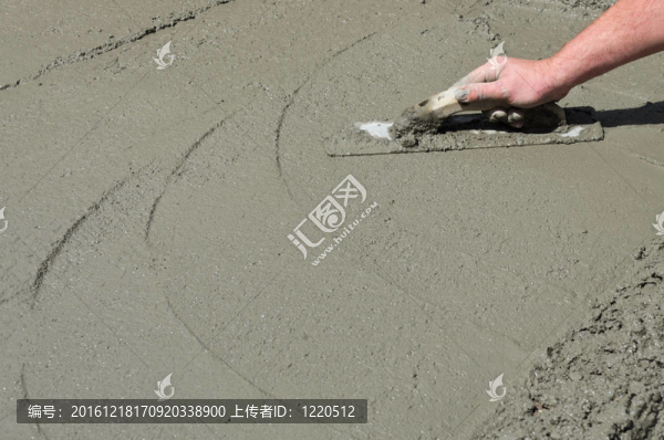 承包商手工飾面混凝土地板