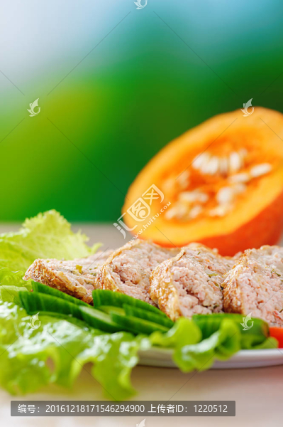 生菜肉盤