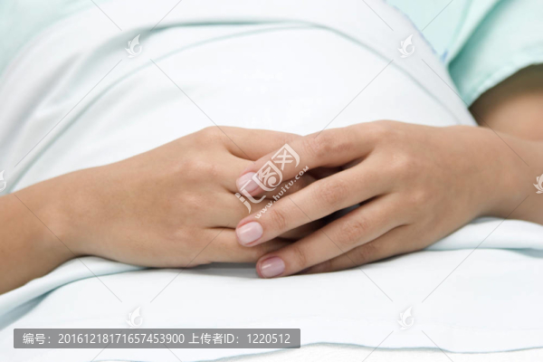 病人在床上