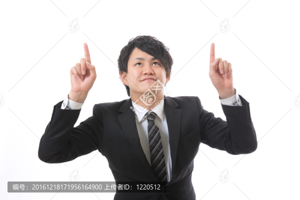 商人指著
