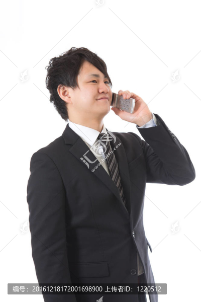 手機(jī)和商人