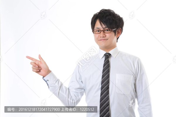 商人指著