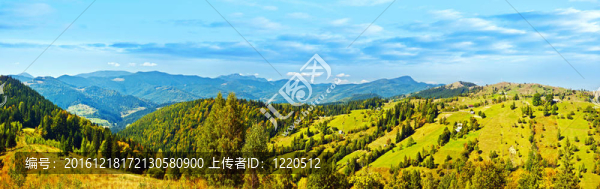 全景山水