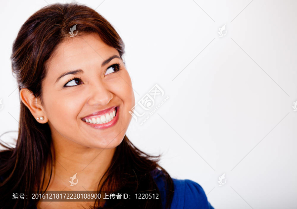 快樂(lè)的憂(yōu)郁的女人