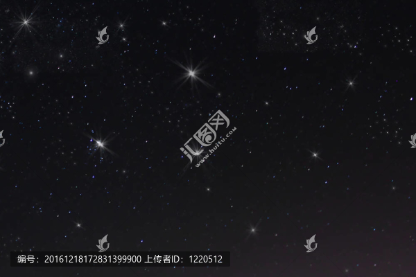 夜空中的星星