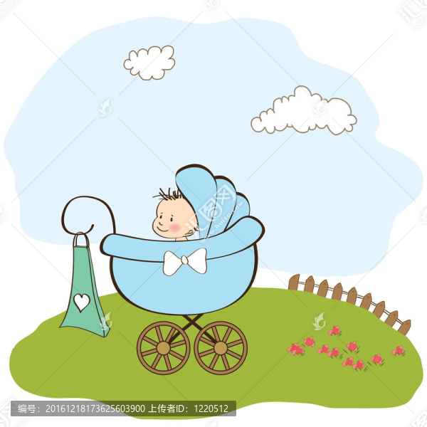 男嬰公告卡