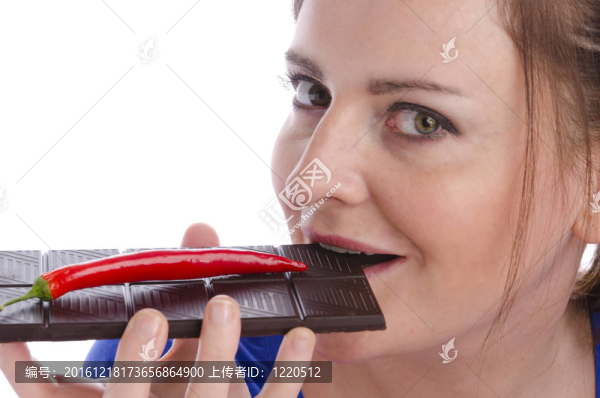女人schockolade