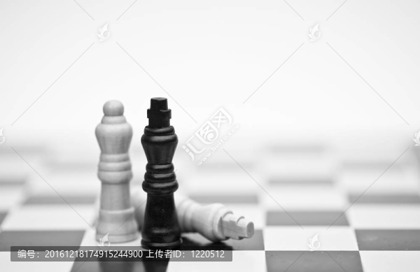 戰(zhàn)略商務概念應用的棋局