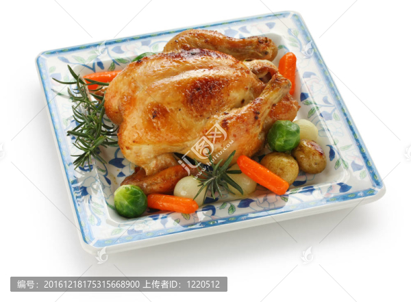 烤雞肉
