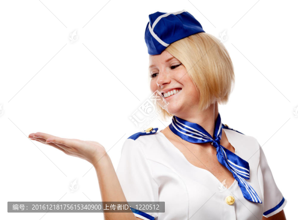 美女空姐肖像