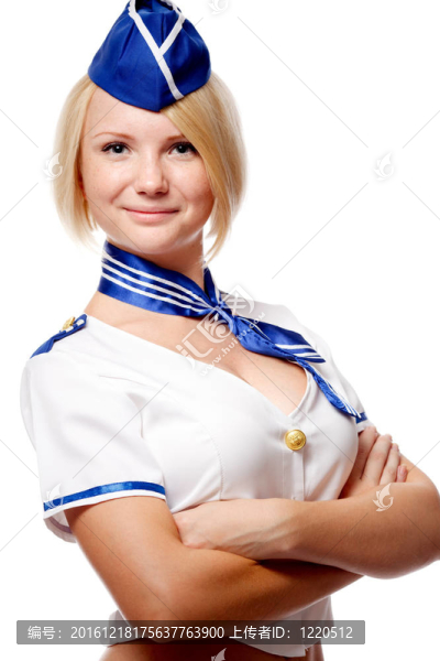 美女空姐肖像