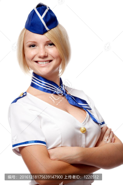 美女空姐肖像