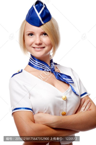 美女空姐肖像