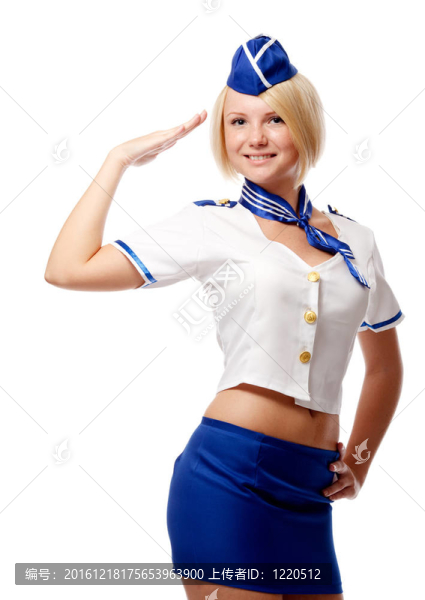 美女空姐肖像