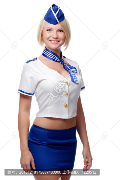美女空姐肖像