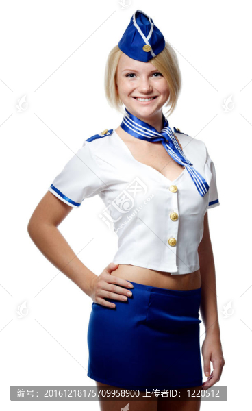 美女空姐肖像