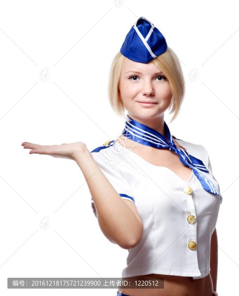 美女空姐肖像