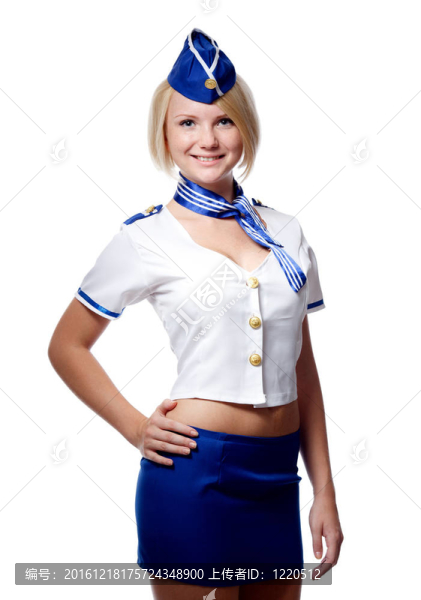 美女空姐肖像