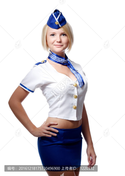 美女空姐肖像