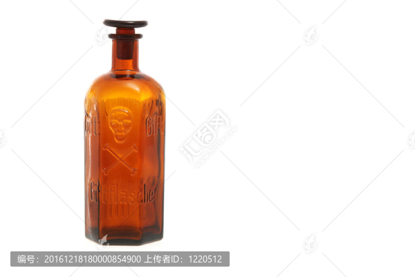 空舊貨毒藥瓶