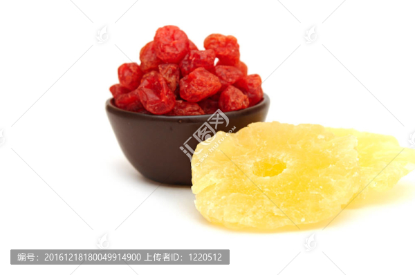 干果；櫻桃；菠蘿
