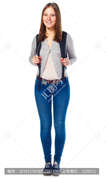 青年學生的女人