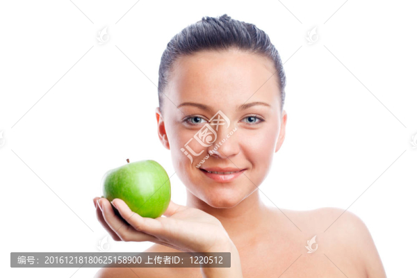 綠蘋果的女人