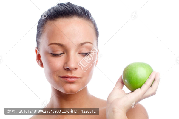 綠蘋果的女人