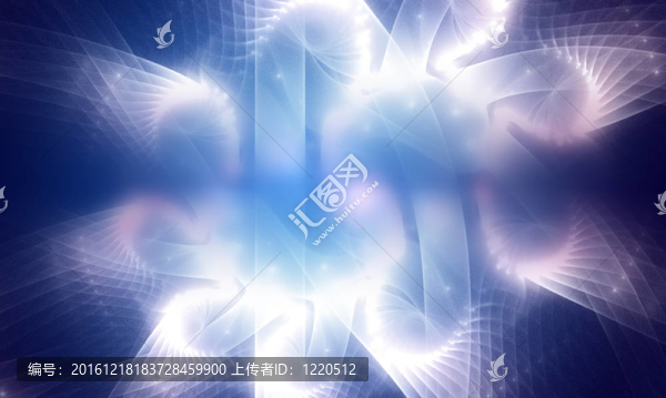 藍(lán)色的背景。