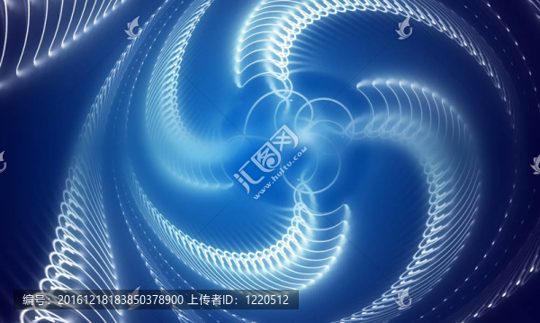 電藍色抽象設(shè)計技術(shù)背景。