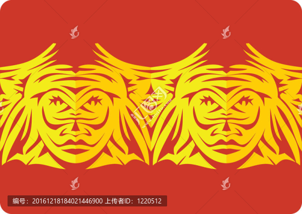 邊框裝飾剪紙