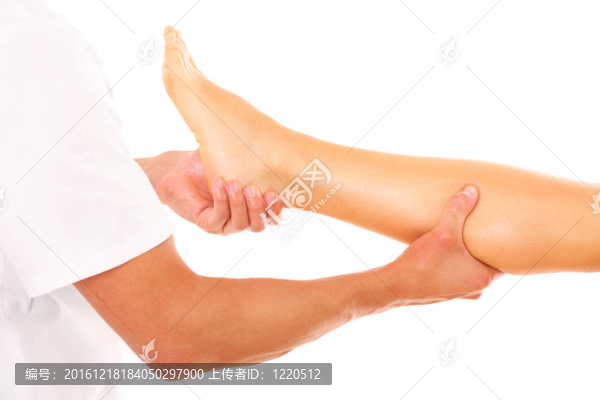 腿部按摩