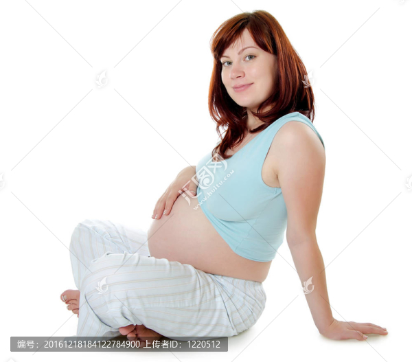 懷孕的女人