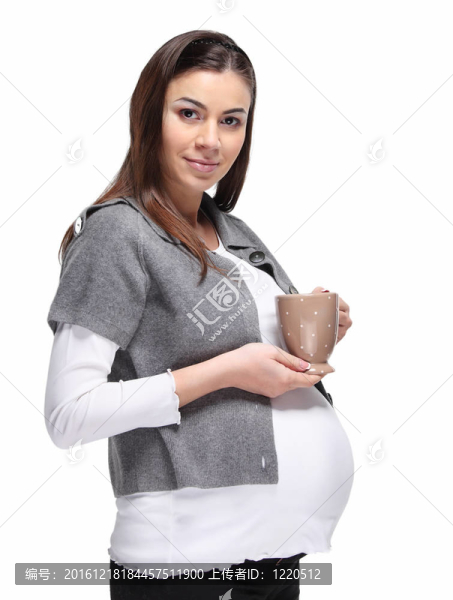 快樂(lè)的孕婦