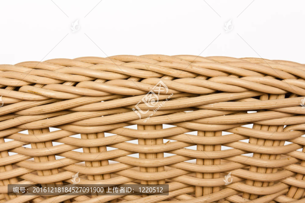 美麗的籃子紋理作為背景使用