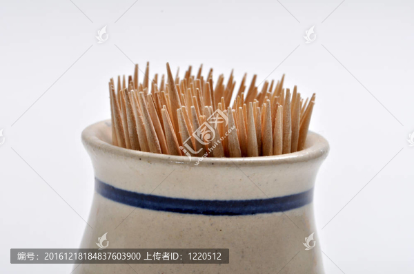 牙簽與牙簽盒
