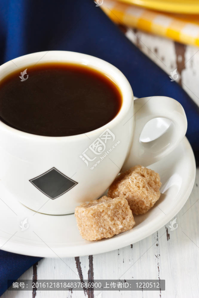 一杯咖啡。